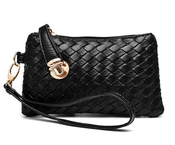 

designer- fashion woven composite bag 3pcs/set women handbag shoulder suit bag fashion pu leather shoulder luxury women designer clutch bags