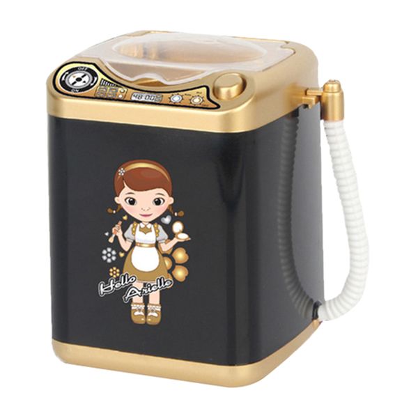 

plastic mini electric simulation washing machine toy for kids role play toy gift