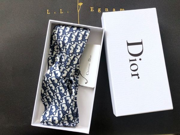 

wholesale D letters style headband for men and woman 2019 new spring cross elastic fashion headbands for girls brand scarfs