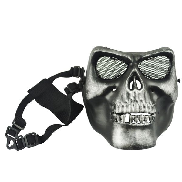 

black full face protect death skull safety mask zoom enlarge sell one this black full face protect death sku