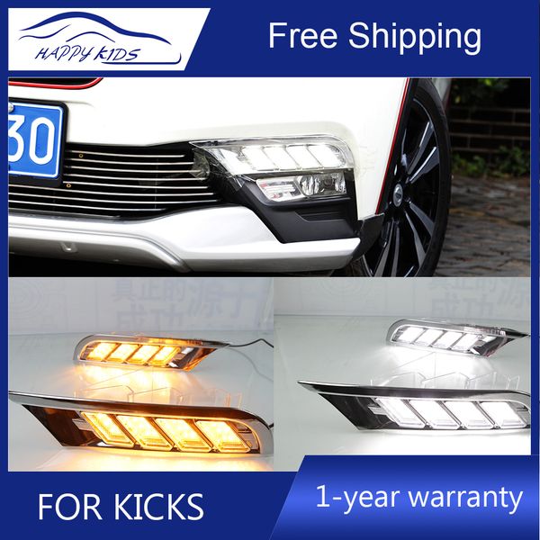 2019 Car Styling Top Quality Drl For Nissan Kicks 2016 2018 Led Drl