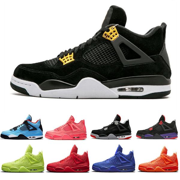 

2019 new arrival bred pale citron tattoo 4 iv 4s men basketball shoes pizzeria singles day royalty black cat mens trainers designer sneakers