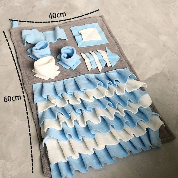 

pet dog sniffing pad training blanket bite puzzle consumption energy cats and dogs smelling mats relieve stress