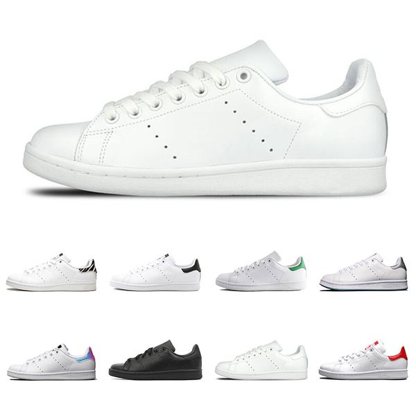 

new arrived smith 2019 sneaker casual shoes stan pink white red men and women size 36-44, Black