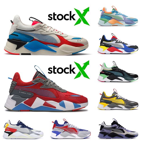 

2020 designer puma rs-x women men running shoes rs x motorsport reinvention red steel gray indigo toys irish green trainers sneakers, White;red