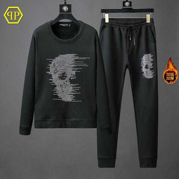 

мужской спортивный костюм мода повседневный костюм размер -3xl удобный теплый wsj041#112686 shopping05, White;black