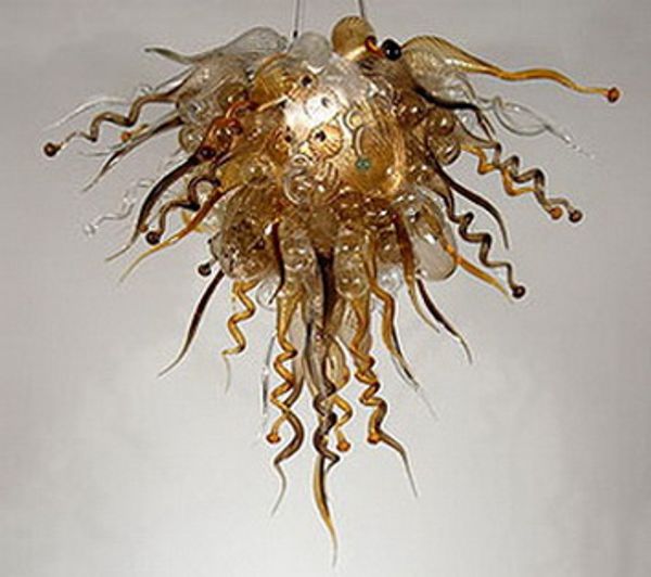 

livingroom art decor blown glass chandelier 100% mouth blown borosilicate glass modern crystal art ceiling lights