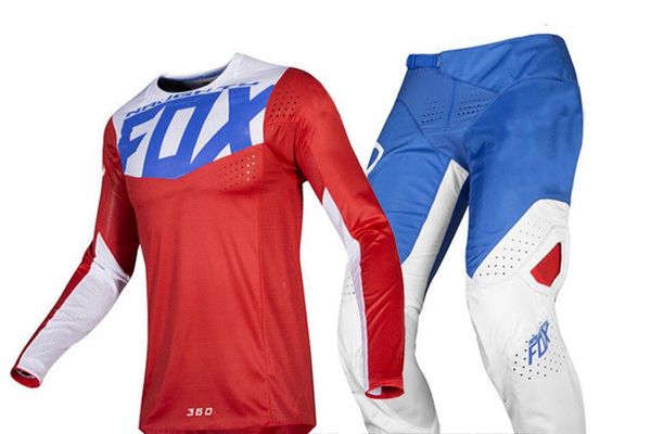 

new 2019 naughty mens blue/red/white 360 kila dirt bike jersey & pants kit combo motocross gear set mx/atv dirt bike, Black;blue