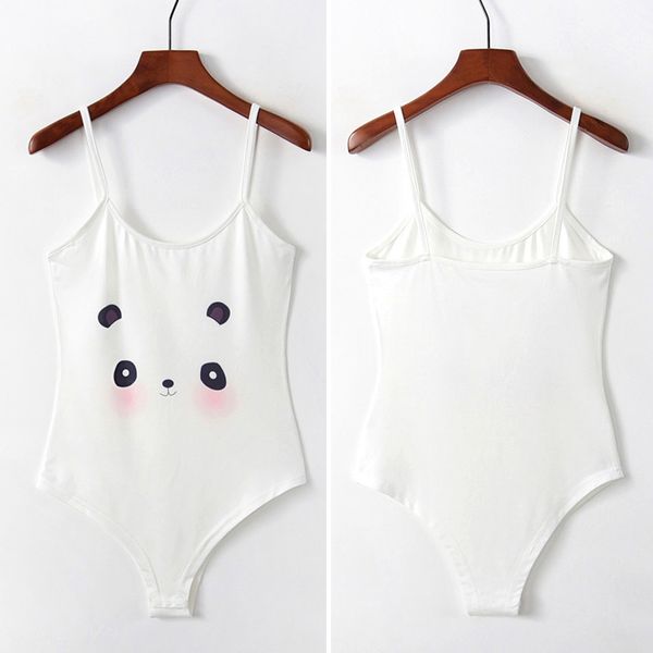 

2019 summer clothes spaghetti strap bodysuit women's print bodycon slim sling jumpsuit siamese clothes combinaison femme 22, Black;white