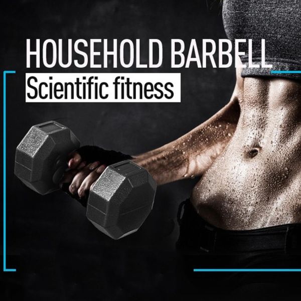 

dumbbell barbell muscle bodybuilding strength training single 1.5kg octagonal dumbbell outdoors body workout fitness equipment dumbbells