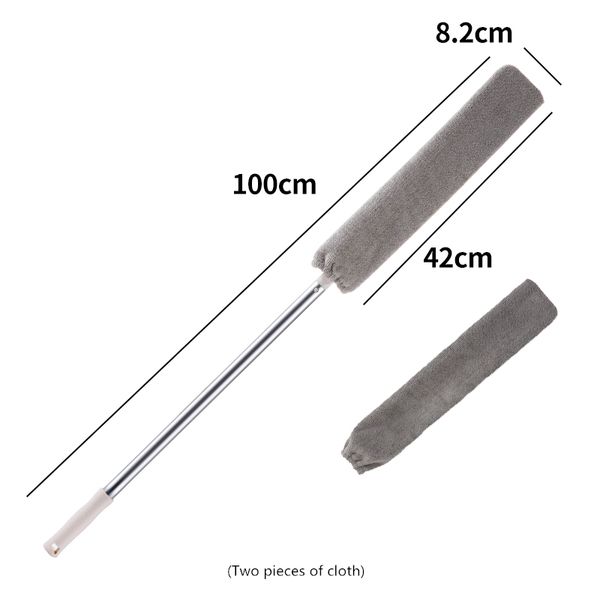 

bedside dust brush long handle mop limpieza hogar household bed bottom gap clean fur hair sweeping dusty magic microfibre duster