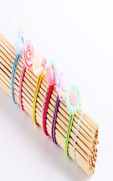 

rio red plastic twisty hair ties elastics hair band assorted colors baby girls kids legami di capelli nativi americani sweet07 fwxsu