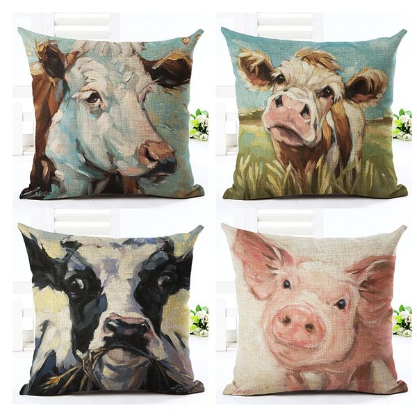 Cartoon Animation Creative Pillowcase Hug Pillowcase Animal