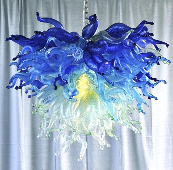 

villa lustre colored hand blown lamps chandeliers for home led lights source modern minimalist chandelier pendant light