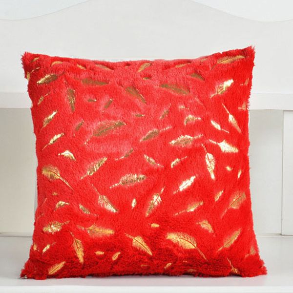 

cushion cover home plush pillow case bed room pillowcases pillows car seat decoration only 1pc cushion cover 45x45cm printed