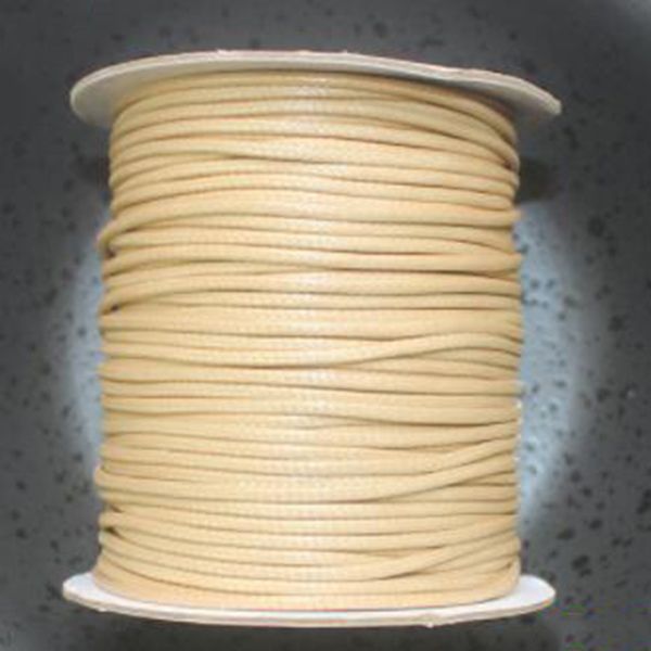 

80m/roll waxed cotton macrame cord thread rope string wire finding 2mm colors, Black;white