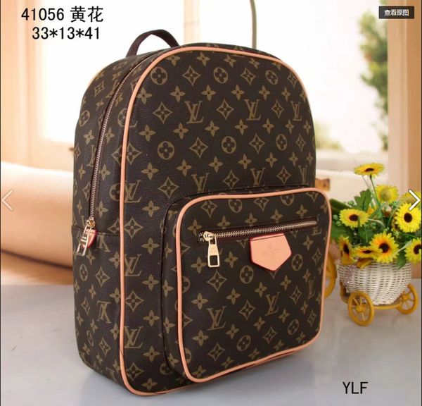 

In tock luxury men women bag chool bag pu leather fa hion famou de igner backpack women travel bag backpack lapbag 41056