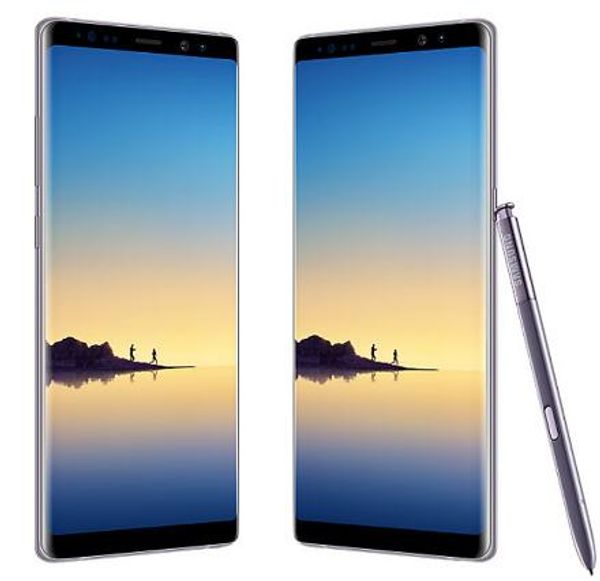 

original samsung galaxy note 8 6.3 inch octa core 6gb ram 64gb rom dual back camera 12mp 3300mah unlocked refurbished cell phones