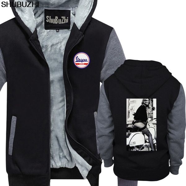 

woman on hoodie sell shubuzhi fashion winter thick hoodies long sleeve tricolor warm coat sbz1324, Black