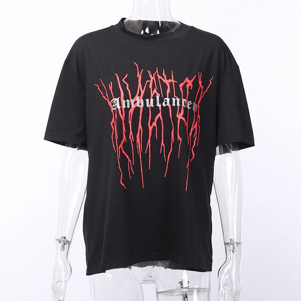 

summer womens tee shirt designer casual summer short sleeve print t-shirt fashion luxury womens splice t shirt cloth, White