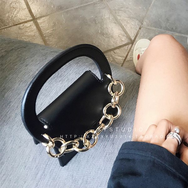 

fashion mini chain women handbags designer brand big handdle shoulder bags luxury pu leather lady crossbody bag charm lady purse