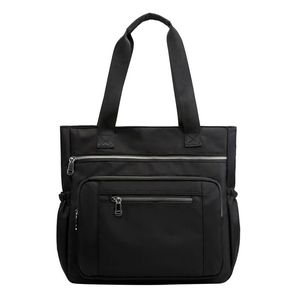 

fashion solid color large capacity bags retro nylon waterproof women's handbags single shoulder crossbody casualÂ ladies bags #a