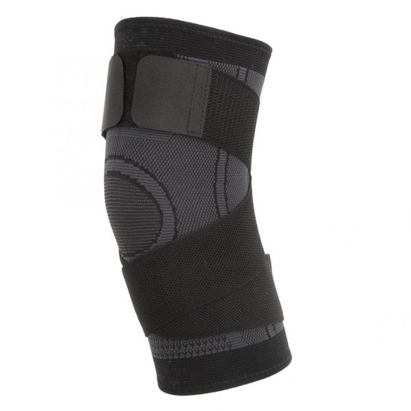 

elbow & knee pads 1pc nylon pad summer running knitting pressing brace outdoor sports basketball cycling breathable guard support, Black;gray