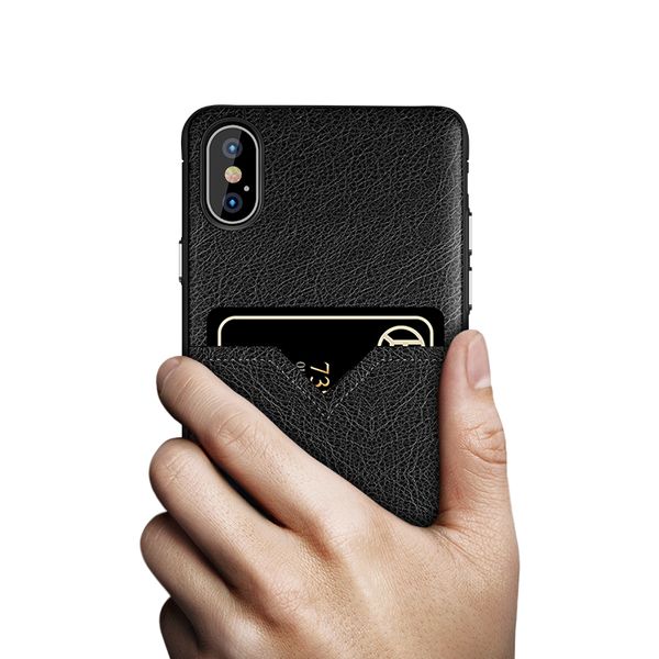 

Luxury Designer Phone Case for iphone XR XS MAX X 7 8 Plus Samsung S10e Plus Cell Phone Case Credit Card Slots Bag