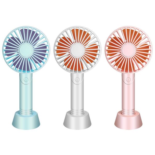 

summer portable rechargeable handheld air cooling fan cooler with phone stand