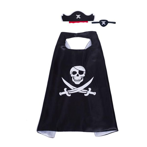 

1 set kawaii captain pirate costumes party masks child costume fancy dress halloween christmas toys cartoon party movie costume