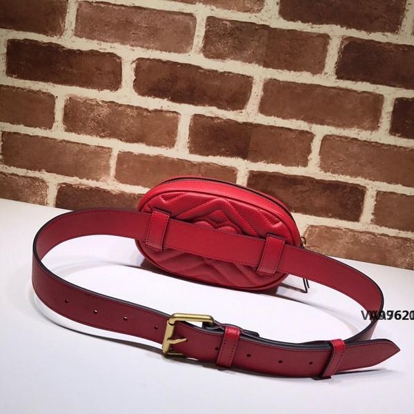 

famous women shoulder bag pure color waist bagsva7620