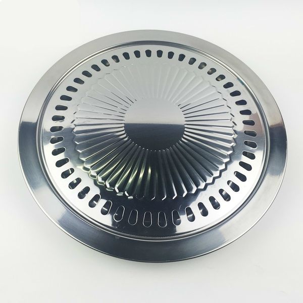 

outdoor smokeless barbecue grill pan gas household non-stick gas stove plate bbq barbecue tool