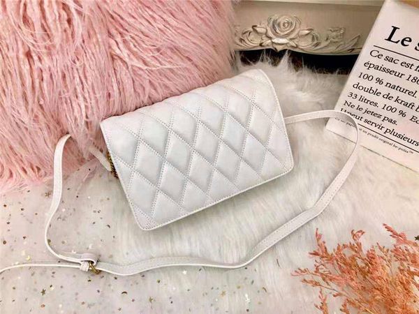 

роскошная дизайнерская сумочка-кошелек y сумка из натуральной кожи diamond lattice кошелек-сумка через плечо для женщин