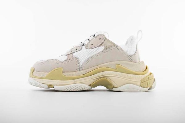 

with bag/shoelace) new 2019 retro white 17fw triple-s sneakers men women running shoes casual dad shoes tennis designer sports shoes