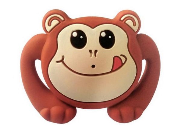 

100pcs children silicone pacifier clips infant dummy nipple toddler teat funny cartoon baby nipple baby teether care