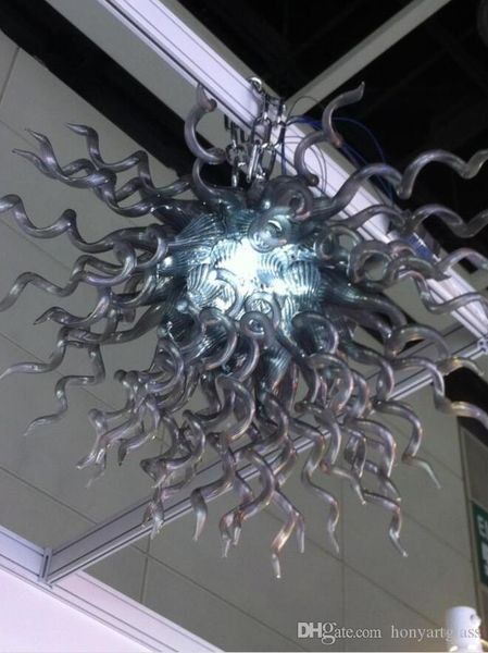 

ac led bulbs 110v/240v 100% unique lighting new arrival hand blown art glass chandelier