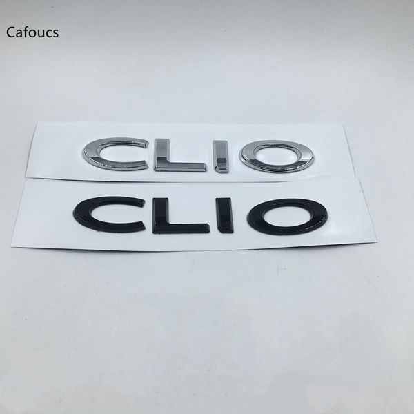 

for renault clio 2 3 4 car rear trunk emblem letters sticker auto tail nameplate decals