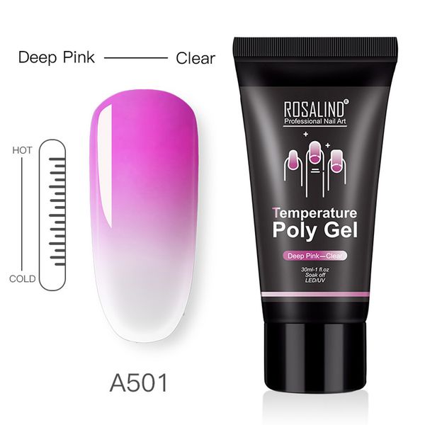 

30ml crystal extend uv nail gel extension builder led uv gel nail art lacquer jelly acrylic builder poly #l