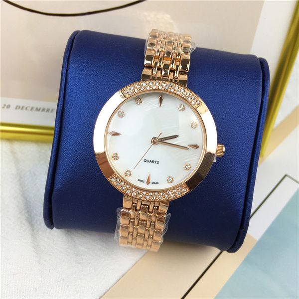 

fashion luxury diamonds women watch stainless steel rose gold gifts for girls nice lady quartz dress watch wholesale price, Slivery;brown