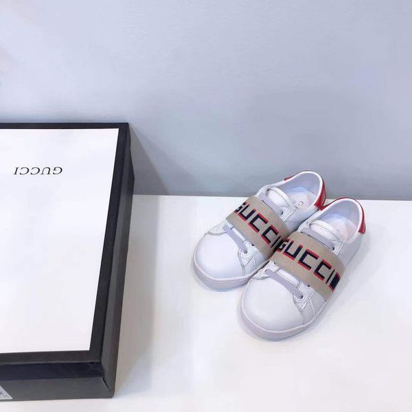 

Дизайнерский бренд белого шелка Детская обувь 2019 Новая высококачественная детск