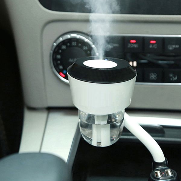 

car air freshener perfume diffuser fragrance air purifier deodorant artifact aroma with dual usb charger port for auto/office