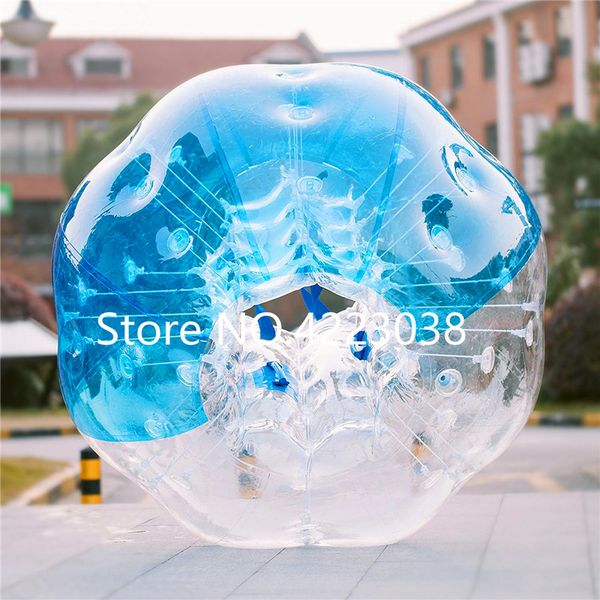 Kostenloser Versand 1,7 m Bumper Ball Zorb Ball Blase Aufblasbare Menschliche Hamster Ball Blase Fußbälle Für Erwachsene Große Menschen große Größe