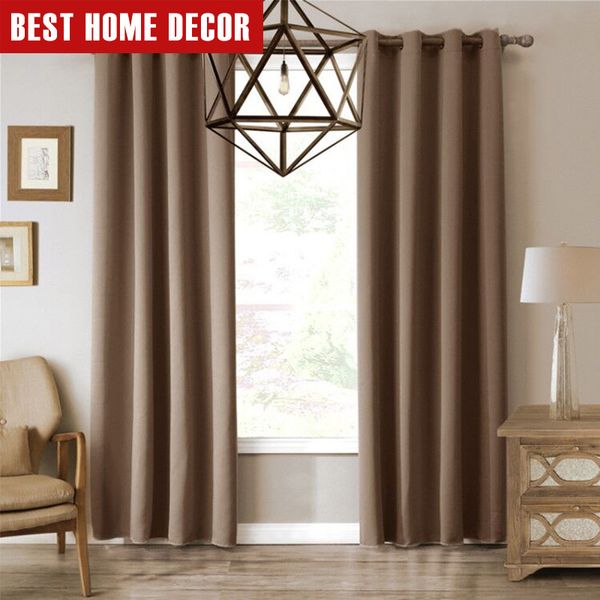 2019 Modern Blackout Curtains For Living Room Bedroom Curtains For Window Blinds Drapes Solid Finished Blackout Curtains 1 From Qygw Home 22 15