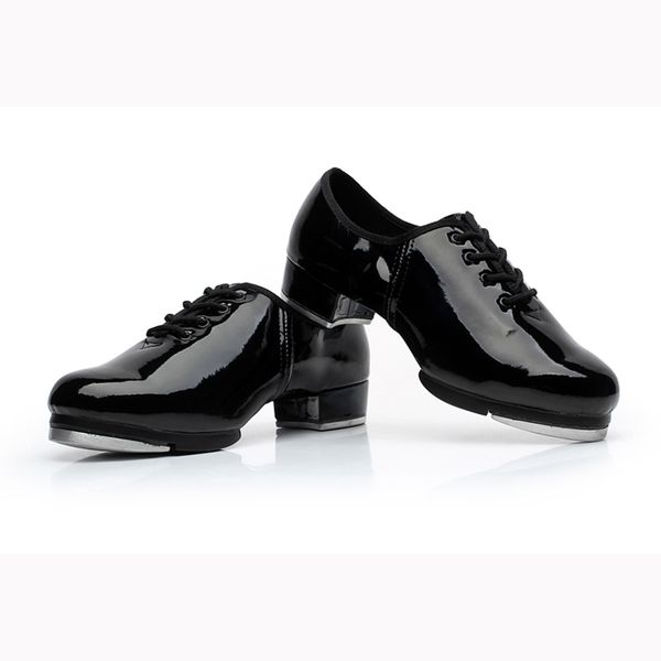 

pu leather men's tap dance shoes male step dance shoes boy's tap teacher stage 1829
