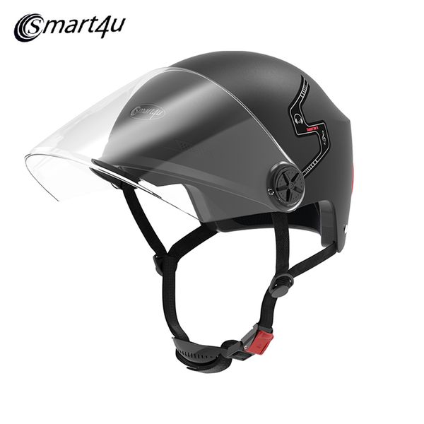 

smart4u e10 waterproof smart bike helmet removable mask bluetooth speaker usb charging motorcycle bicycle cycling helmets