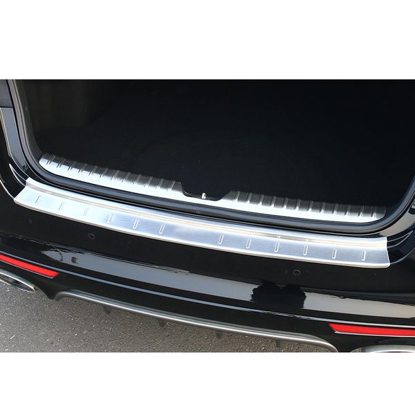 

lsrtw2017 metal car trunk sill threshold trims for kia k5 optima 2016 2017 2018 2019 2020 interior mouldings accessories