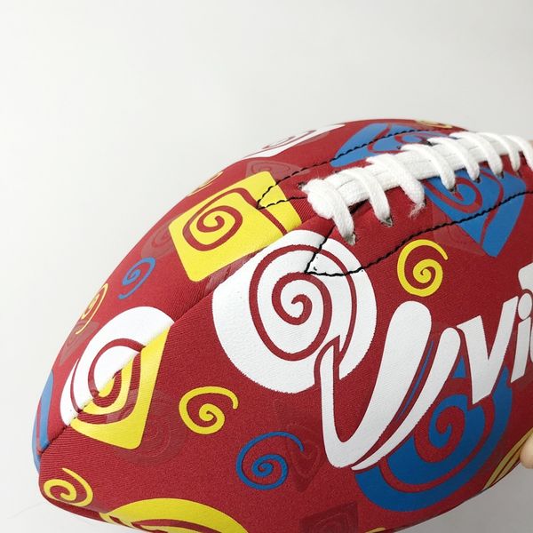 

new 2019 rugby sports balls diving material neoprene cloth size 6# rubber american durable rugby football for outdoor training resistance b