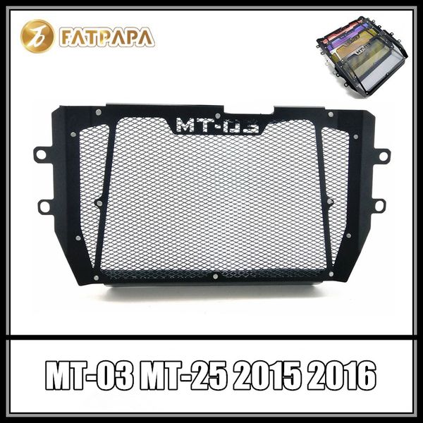 

mt 03 25 motorcycle accessories water tank radiator protection for yamaha mt-03 mt-25 mt03 mt25 2015 2016 2017 2018