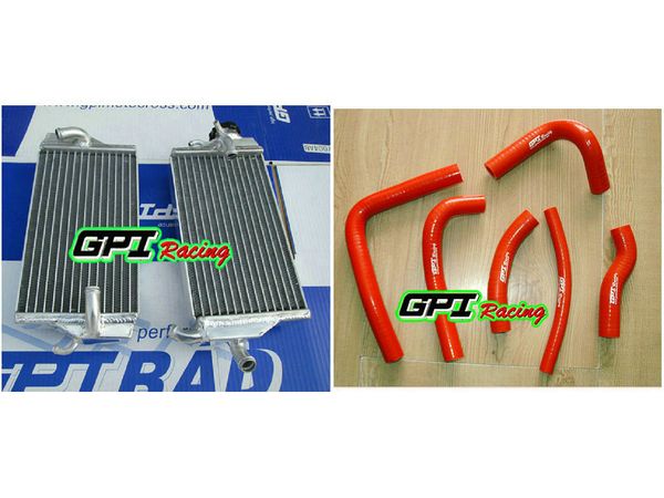 

aluminum radiator + hose for cr 250 r /cr 250r cr250r 2000 2001 gpi high-per