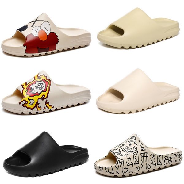

2020 summer sandals women men shoes fashion sweet ladies summer shoes soft women men sandals thick sole 3cm a2237#508, Black;grey